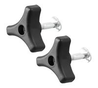 Tornillo de la Tuerca de la Manija del Triángulo, 2 Piezas Universal cortacéspedes mango tuerca de ala y perno, Tuercas y Pernos de Manillar de Repuesto para Cortacésped Máquina de Césped