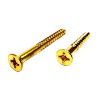 Tornillo de latón M3 con cabeza avellanada cruzada, perno autorroscante Phillips L = 12mm-30mm, 20 piezas, M3x12(M3x12)