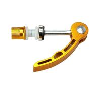 Tornillo de liberación rápida para bicicleta, Tornillo de liberación rápida for bicicleta, abrazadera for tija sillín, M6x45-50mm, accesorios Multicolor for MTB(M6x45mm Gold)