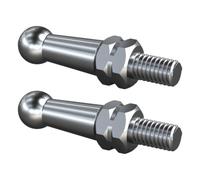 Tornillo de limitación universal para motocicleta, 6 mm, 20 mm, 30 mm, 40 mm, acero inoxidable, accesorios para reposapiés de motocicleta
