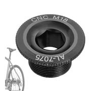 Tornillo de manivela, tornillo de fijación de manivela, tornillos de plato | Aleación de aluminio a prueba de polvo rosca para piñón, bicicleta de montaña, bicicleta de carretera, bicicleta de repuesto