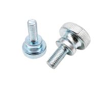 Tornillo de mariposa de ajuste manual con cabeza moleteada de paso alto, M3, M4, M5, M6, M8 y M10, for muro cortina de vidrio, 1/2/5 unidades(35mm,M5 (5pcs))