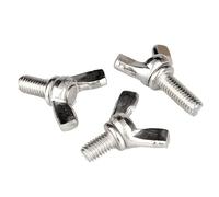 tornillo de mariposa, Tornillo de mariposa Tornillos manuales acero inoxidable 304. Perno con garra varios tamaños(M3x60mm (5pcs))
