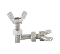 tornillo de mariposa, W. Tornillos Pernos 2/5/10 piezas Acero inoxidable 304 M3-M6 Pulgar con tuercas(M4x90mm 2sets)