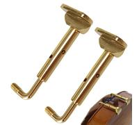 Tornillo De Menton Metálico, Violín Chinrest Reemplazar Tornillos | Tornillo De Metal De Descanso De Menton 2x Reemplazar Para El Violín | Instrumento Jugando Ayudantes Hombres Mujeres Partes Del