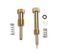 Tornillo de mezcla de aire de diseño más largo ajustador de ralentí para Mikuni Vm22 Carb compatible con motocicleta Ybr 125 años 2005 a 2014 construcción de latón