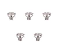 Tornillo de montaje de cámara en forma de D de 1/4 3/8 pulgadas, adaptador de placa de liberación rápida de metal para trípodes, equipo de fotografía, fijación de cámara a prueba de aflojamiento