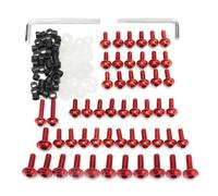 Tornillo de Montaje para Motocicleta Kit 158 Tornillos Tuercas Carenado Motocicleta Pernos Carrocería para Y&amaha para YZF R1 R6 R3 2004-2008