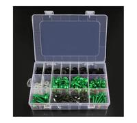 Tornillo de motocicleta Kit De 202 Tornillos Y Tuercas Para Carenado De Motocicleta Sujetadores De Carrocería Para R1150 Para R1150GS Para R1150RS Para R1150RT(GREEN)