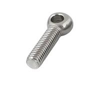 Tornillo de ojo de pez, Perno de anillo de tornillo con orificio deslizante, ojo de pez, acero inoxidable 304, grado 4,8, M5-M12, 20mm-50mm(50mm,M12-1pcs)