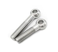 Tornillo de ojo tipo ojo de pez Perno de enlace de anillo de acero inoxidable 304, ojo de pez, agujero deslizante, tornillo articulado, nudo(80mm,M20(1Pc))