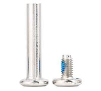 Tornillo de Patinaje en Línea, Tornillos de Patinaje de Repuesto para Patines en Línea, Tornillos de Patinaje, Diámetro de Zócalo Hexagonal Superior de 4 Mm para Ruedas de(Longitud Interior 31 mm)