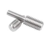 Tornillo de perno, 1-5 piezas M3 M4 M5 M6 M8 M10 M12 M14 M16-M20 Adaptador rosca Pernos macho a Tornillos transferencia doble cabeza conversión acero inoxidable 304.(5 M4x10-M8x10)(5pcs M6x15 M8x15)