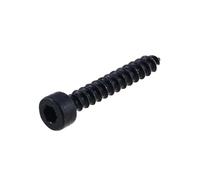 Tornillo de perno, 100 unids/lote rosca métrica acero al carbono cabeza hueca hexagonal tornillos autorroscantes M3x12