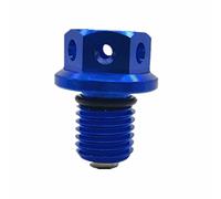 Tornillo De Perno Drenaje Aceite Magnético M12xP1.5 Para H CBR400RR 1990-1999(AZUL)