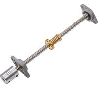 Tornillo de plomo, Juego de tornillos avance T8 con tuerca antiaflojamiento, recorrido 2/4/8 mm, utilizado principalmente for impresora 3D