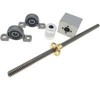 Tornillo de plomo, T8 Diámetro 8 mm, Tornillo 1/2/4/8, Adecuado for impresora 3D, Pista de accionamiento motor paso a