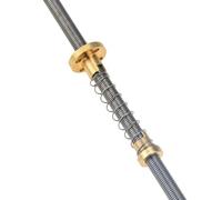 Tornillo de plomo, Tuerca de resorte antirretroceso T8 que elimina el plomo la tuerca separación 1/2/4/8 mm, adecuada for impresión 3D