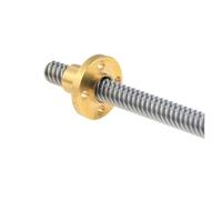 Tornillo de plomo Varilla roscada de plomo Dia Tornillo de avance T12 de 100mm, 150mm, 200mm, 250mm, 300mm, 350mm, 550mm, tornillo Trapezoidal de plomo de 2/4/8/10/12/14mm(Lead 14mm,250mm With Nut)