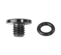 Tornillo de purga, paquete de 2 juntas tóricas de 8,5 mm, acero inoxidable, resistente al desgaste, no se deforma, fácil de instalar, ajuste seguro para bicicleta de carretera MTB