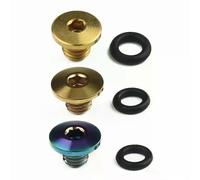 Tornillo de purga y junta tórica para freno de disco hidráulico Shimano XT/SLX/Zee Deore y LX