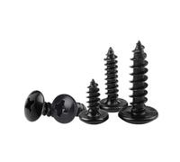 Tornillo de rosca, 50 piezas/lote M2.6 M3 .5 M4 M5 Tornillos autorroscantes con cabeza seta empotrada en cruz (0.197 in x piezas, .6)(6mm X50pcs,M2.6)