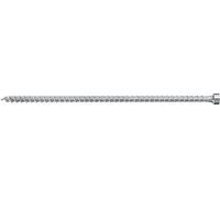 fischer PowerFull II 10,0 x 300 - Tornillo de rosca completo (25 unidades) con innovadora geometría de punta, tornillo de acero para estructuras de madera con culata, reduce el riesgo de rotura