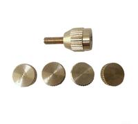 Tornillo de saxofón, tornillo fijo de cuello curvado para saxo soprano tenor alto, profesional para tornillo de vibración de codo de viento de madera (5MMA+B+C+D)