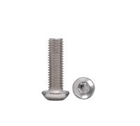 Tornillo de seguridad Torx de cabeza redonda con seis lóbulos, de acero inoxidable 316, M5 y M6, 10 unidades(12mm,M5 10pcs)