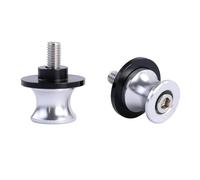 Tornillo De Soporte De Brazo Oscilante CNC para Deslizadores De Carretes De Brazo Oscilante De Motocicleta, para KA&Was&AKI Ninja400 Z400 ZX4R ZX-4RR ZX-25R Z900 Z1000 (8 Mm)(Silver-1)