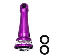 Tornillo de soporte de carrete de pesca 11 7 mm para DAIWA para FUEGO para TATULA para carretes PROREX, juego de 3 piezas hecho de aleación de aluminio CNC (púrpura)