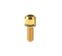 Tornillo de Titanio M5/m6 x 16, 18, 20, 25 y 35 mm, Dorado, M5,35 mm