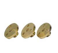 Tornillo de tornillo de acero inoxidable, Flange Lead Screw Nut T4 TR4x1 TR4x2 Pitch 1mm Lead 1-2mm Brass And Plastic(Brass,Pitch 1mm lead 1mm)