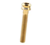 Tornillo de vástago de bicicleta M6 para reparación de bicicletas de montaña, dorado, M6 x 35 mm