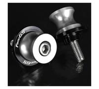 Tornillo del carrete del basculante trasero PARA F800GS 2008-2023 8MM Accesorios De Motocicleta Tornillos Soporte Deslizante Bobina Basculante Aluminio CNC(8MM Silver LOGO)