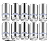 Tornillo espaciador de acero inoxidable, Pack Of 10 Stainless Steel 12x(20-80) mm Sign Standoff Screws For Acrylic Wall Mounts(12x25mm)