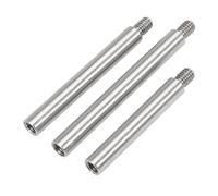 Tornillo espaciador redondo de acero inoxidable 304, macho a hembra, M8 M10+12/15 mm(55mm,M10-1pcs(15mm Thread)