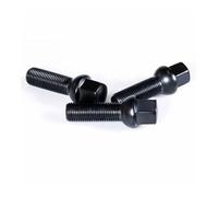 Tornillo Fijación Rueda Asiento rótula Pernos rueda Rueda M14x1,5 Longitud del vástago 35 mm/40 mm/45 mm 17 Hexagonal(10 pcs 35mm)