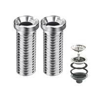 Tornillo hueco para fregadero, tornillos huecos, M12 x 45 mm, 304 KüChe Franke Fregadero de piezas de repuesto Accesorios Fregadero de cocina para desagüe Válvula de cesta de colador Tornillos para
