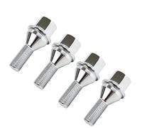 Tornillo La Rueda Bloqueo Compatible Con Jeep Para Cherokee 2014 2015 2016 2017 2018 2019 2020 2021 2022 6509933AA 611-005 4 Piezas Pernos Rueda Coche M12 × 1,25 28 Mm Perno Tornillo Neumático Cubo Ru