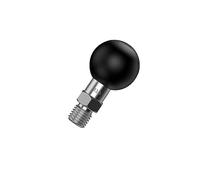 Tornillo M10 con soporte de bola de 1 pulgada, tornillos para espejo retrovisor de motocicleta, brazo de conexión compatible con Ram Mount Motocicleta Soporte para teléfono móvil (M10-01)