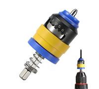 Tornillo magnético para placas de yeso | Tope de profundidad ajustable para accesorios de perforación, puntas de destornillador de posicionamiento, para propietarios de viviendas, renovadores