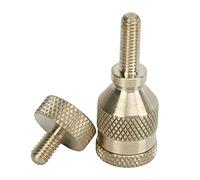 Tornillo Mástil Saxofón, 2Piezas 4mm Tornillo de Metal para Saxofón Dorado Tornillo De Cuello Para Saxo Tornillo Cuello Curvo Saxo para Saxofones Agudos, Sopranos, Tenores