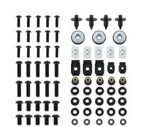 Tornillo Motocicleta Compatible Con CBR 600 RR/CBR600RR 2003 2004 2005 2006 Carenado Para Kit Pernos Tornillos Tuercas Pernos Hexagonales Arandelas Terminal De Batería(Black)
