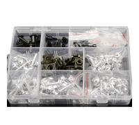 Tornillo Motocicleta Compatible Con CBR600RR/CBR 600 RR 2003 2004 2005 2006 Carenado Para Kit De Pernos Tornillos Tuerca Pernos Hexagonales Arandelas Terminal De Batería(Silver)