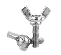 tornillo palomilla + Xinrub Tornillo de Mariposa 5pcs M5 304 Ala de Acero Inoxidable Tornillos de mariposa Pernos Wingbolt Sujetador de la máquina(M5*12mm)