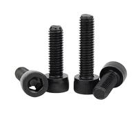 Tornillo para Llantas Aleación,Rueda Pernos Tornil Tornillos De Cabeza Hexagonal Allen DIN912, Grado 12,9, Color Negro, M1,4,6, M2,5, M3, M4, M5, M6, M7, M8, 5/100 Unidades(X7mm,M8 5pcs)