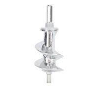 Tornillo para picadora de carne de acero inoxidable, sinfín de repuesto para picadora eléctrica de carne, tornillo de molienda duradero con ajuste de precisión, pieza fácil de (HM-01)