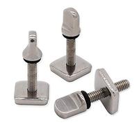 Tornillo para Tabla de Surf, Tornillo de Paddle Surf Hinchable, Acero Inoxidable. 3pcs