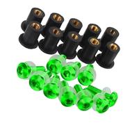 Tornillo Parabrisa Moto Compatible Con Transalp Para 600VT Para 600VV 1996 1997 1998 1999 Kit De Tornillos De Montaje Para Parabrisas De Motocicleta 10 Piezas 5 Mm